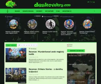 Deskovehry.com(Recenze deskových her) Screenshot