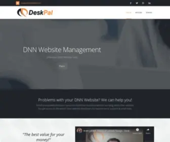 Deskpal.com(Unlimited Website Help) Screenshot