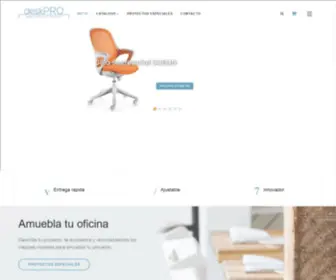 Deskpro.com.mx(DeskPRO Mobiliario de oficina) Screenshot