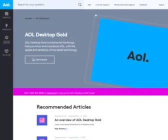 Desktop-Gold.com(AOL Desktop Gold) Screenshot