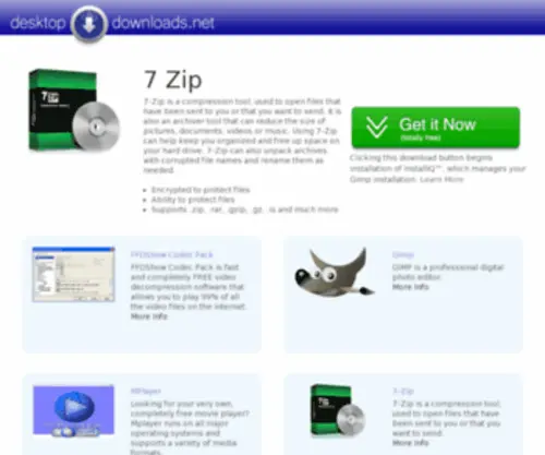 Desktopdownloads.net(Free And Easy Software Downloads) Screenshot