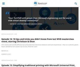 Desktopsinthecloud.com(Desktops in the Cloud) Screenshot