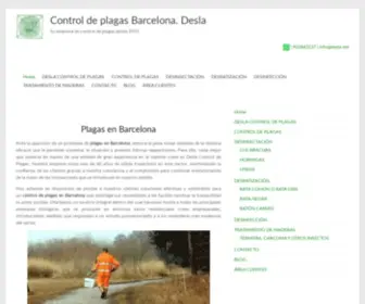 Desla.net(Control de plagas en Barcelona) Screenshot