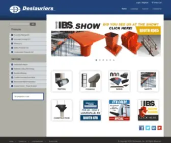 Deslinc.com(Deslauriers, Inc) Screenshot