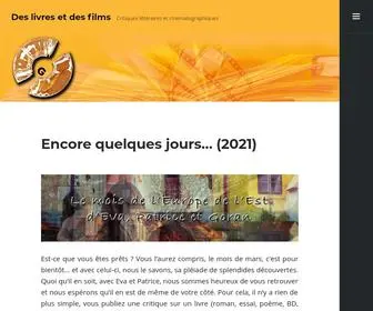 Deslivresetdesfilms.com(Des livres et des films) Screenshot