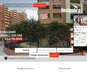 Deslumbra.com(El sitio de venta de inmuebles exclusivo para propietarios) Screenshot