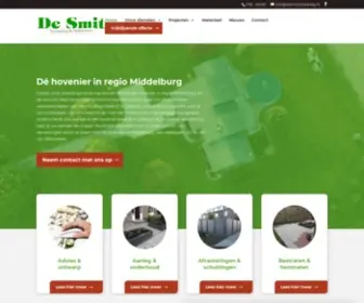 Desmittuinaanleg.nl(De Smit Tuinaanleg & Onderhoud) Screenshot