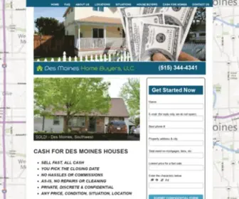 Desmoineshomebuyers.net(We Buy HousesCash for Homes) Screenshot