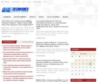 Desmoinesnewsdesk.com(Desmoines News Desk) Screenshot