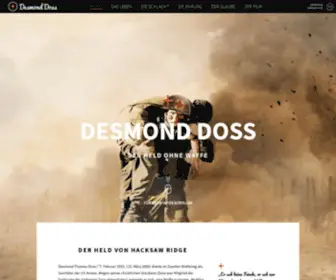 Desmonddoss.de(Desmond Doss) Screenshot