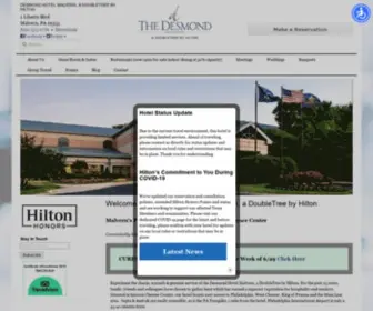 Desmondgv.com(Desmond Hotel Malvern a DoubleTree by Hilton) Screenshot