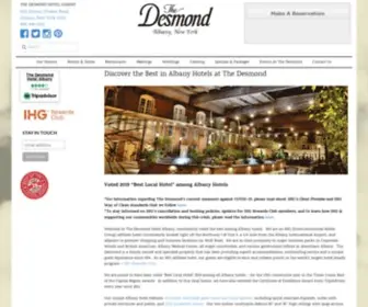 Desmondhotelsalbany.com(Albany Hotels) Screenshot