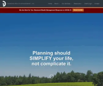 Desmondwealth.com(Desmond Wealth Management) Screenshot