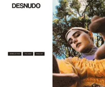 Desnudomagazine.it(Desnudo Magazine Italia) Screenshot