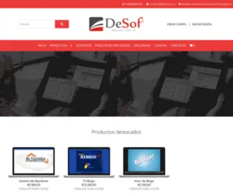 Desof.com.ar Screenshot