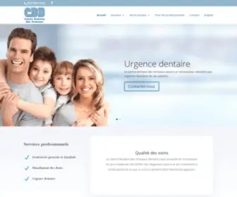 DesormeauxDentiste.com(Dentiste Laval) Screenshot