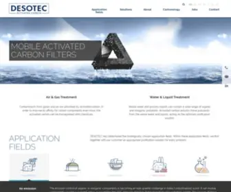Desotec.com(Home) Screenshot