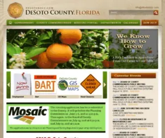 Desotobocc.com(DeSoto County FL BOCC) Screenshot