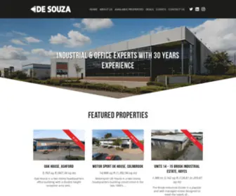 Desouza.co.uk(De Souza Commercial Property Consultants) Screenshot