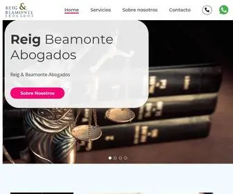 Despachoabogadosenbilbao.com(Reig Beamonte Abogados) Screenshot