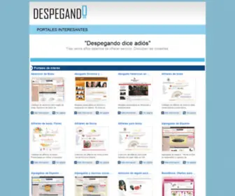 Despegando.es(Despegando Servicios web) Screenshot