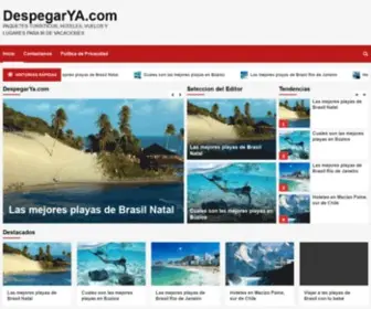 Despegarya.com(See related links to what you are looking for) Screenshot