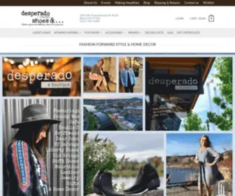 Desperadoboutique.com(Desperado Boutique) Screenshot