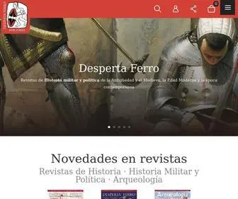 Despertaferro-Ediciones.com(Desperta Ferro Ediciones) Screenshot