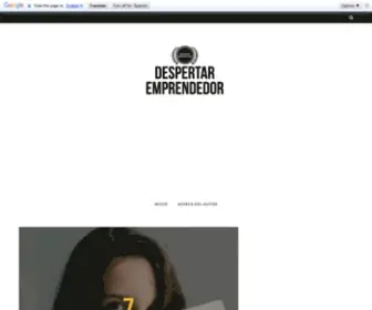 Despertar-Emprendedor.com(Despertar Emprendedor) Screenshot