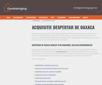 Despertardeoaxaca.com(Acquisitie Despertar De Oaxaca door gevelreiningen.be) Screenshot
