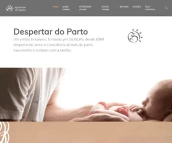 Despertardoparto.com.br(Despertar do Parto) Screenshot