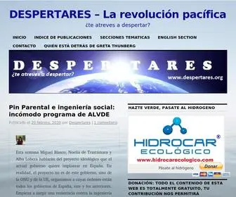 Despertares.org(La revolución pacífica) Screenshot