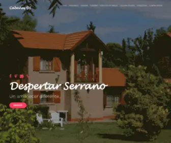 Despertarserrano.com.ar(Cabañas DS) Screenshot