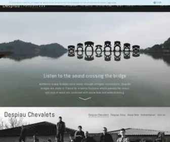 Despiau-Chevalets.com(Despiau Chevalets) Screenshot