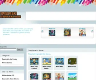 Despicable-ME-Games.net(Despicable Me Games) Screenshot