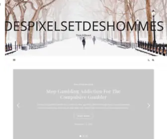 Despixelsetdeshommes.com(News in English) Screenshot