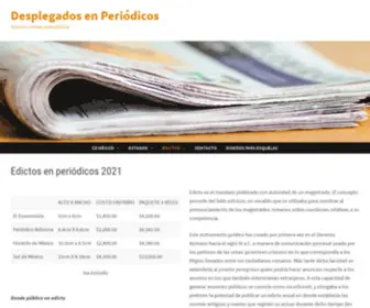 Desplegados.mx(Edictos) Screenshot