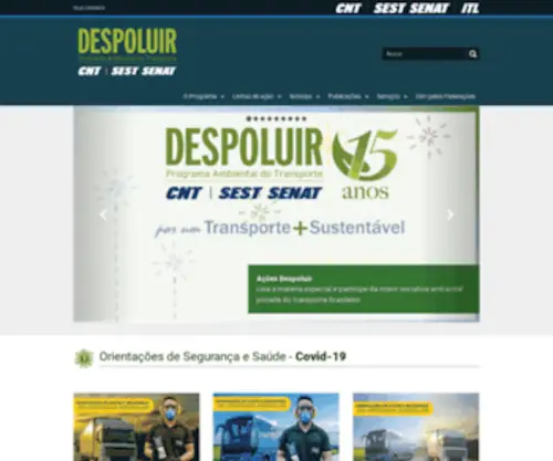 Despoluir.org.br(Despoluir) Screenshot