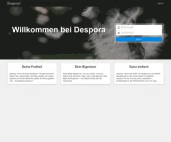 Despora.de(Diaspora) Screenshot