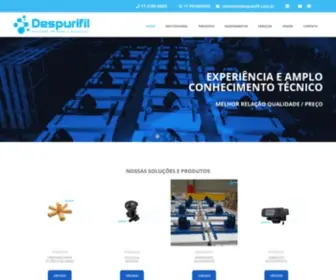 Despurifil.com.br(Soluções em Água e Efluentes) Screenshot