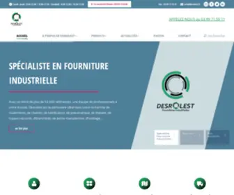 Desrolest.fr(Accueil) Screenshot