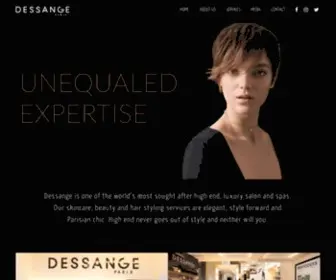 Dessangemumbai.com(Dessange Salon & Spa) Screenshot