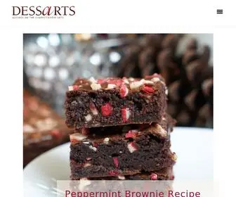 Dessarts.com(The Art of Dessert) Screenshot