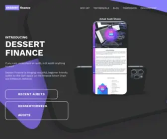 Dessertswap.finance(Dessert Finance) Screenshot