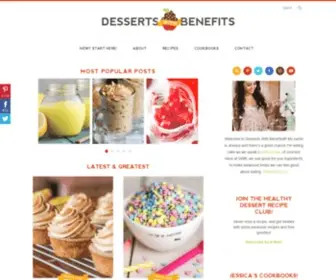 Dessertswithbenefits.com(Desserts With Benefits) Screenshot