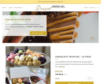 Dessertwerks.com(Order the best cake you ever had) Screenshot