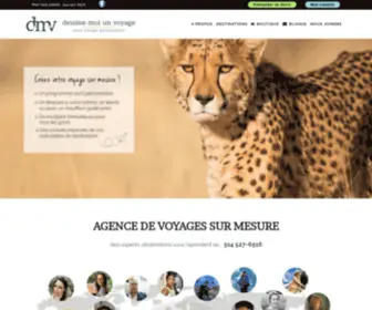 Dessinemoiunvoyage.com(Agence de voyages sur mesure) Screenshot