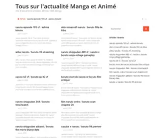 Dessiner-Des-Mangas.com(Dessiner Des Mangas) Screenshot