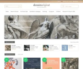 Dessinoriginal.com(Livres d'art & catalogues d'expositions) Screenshot