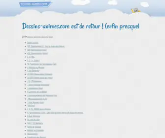 Dessins-Animes.com(L'encyclopédie) Screenshot
